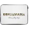 Bonusmama - Lettercollage laptophoes neopreen klein -zkaufland3dotto