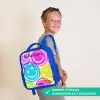 Kleurrijke glimlachexplosie Kinderrugzak - Blauw middel -sfeer3_FR