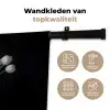 Wit - Bloemen - Tulpen - Vaas Wandkleed katoen klein -sfeer2