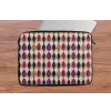 Vintage - Retro - Kleurrijk laptophoes neopreen klein 279 -tafel