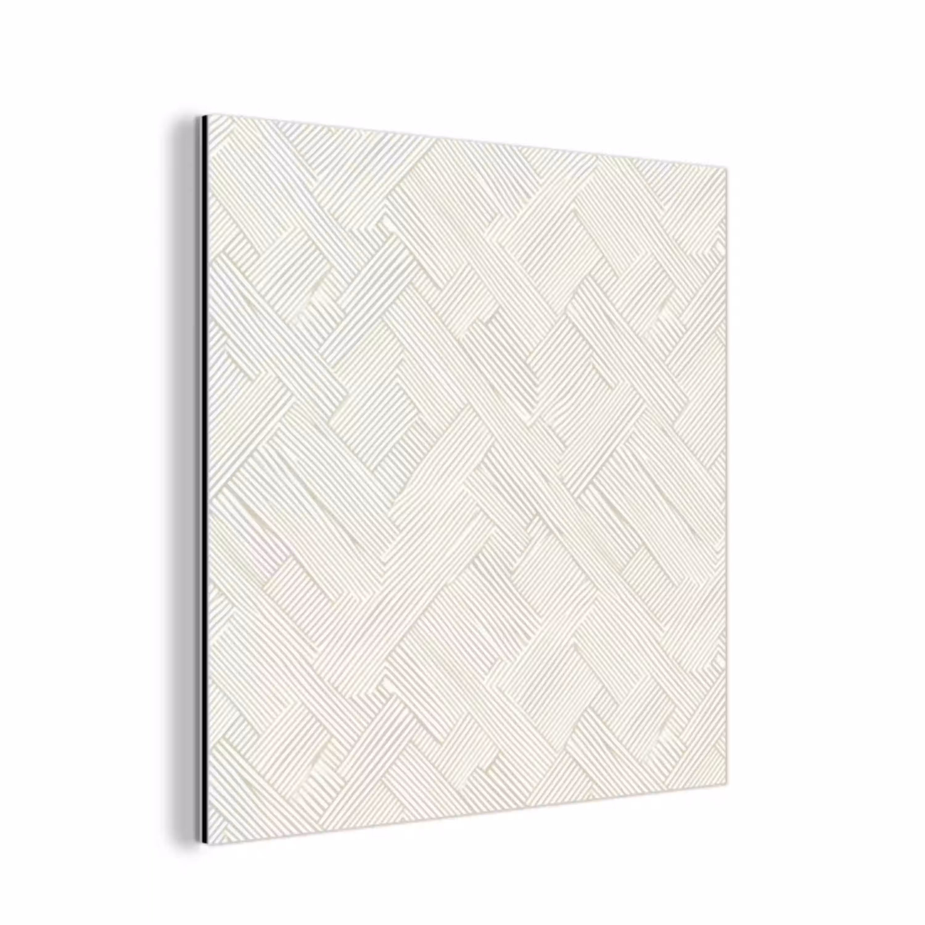 Textuur - Abstract - Beige aluminium wit klein 46 -3d