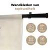 Vogel - Minimalistisch - Geel Wandkleed katoen klein -sfeer2