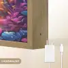 Hertje - Uil - Fantasie - Bos Light Box met batterij (Wandlamp kind) middel -USP_websiteoplaadbaarNL