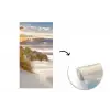 Strand - Duin - Gras - Zonsondergang - Zee fotobehang vinyl groot -3d