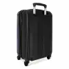 Donker grijspaarse tint NBS - Handbagage koffer - Kinderen Unisex middel -achterkant