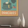 Pannenkoeken - Siroop - Illustratie - Oranje PET vilt klein -sfeer6_closeup