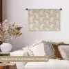 Motief - Beige - Linnen Wandkleed katoen klein 269 -sfeer1