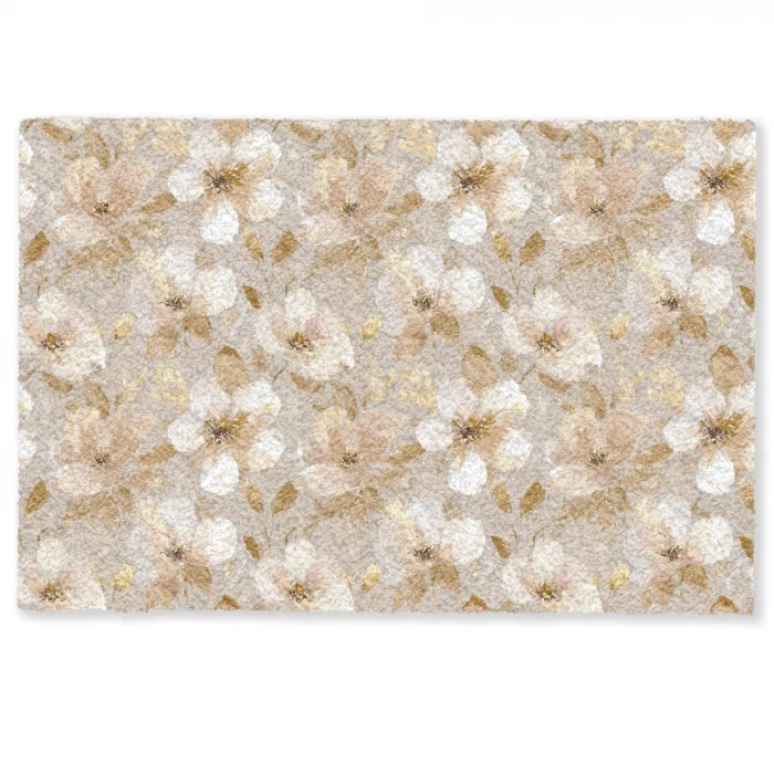 Bloemen - artistiek - Goud Deurmat klein 898 -zkaufland3d