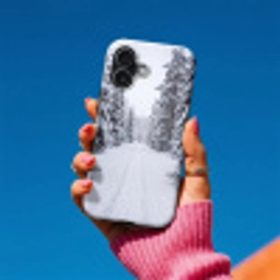 Bos - Winter - Sneeuw - Pad - Natuur Toughcase MagSafe Apple iPhone 17 klein -Sfeer1V