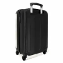 Subtiel - Structuur - Beige NBS - Handbagage koffer - Volwassenen Unisex middel -achterkant