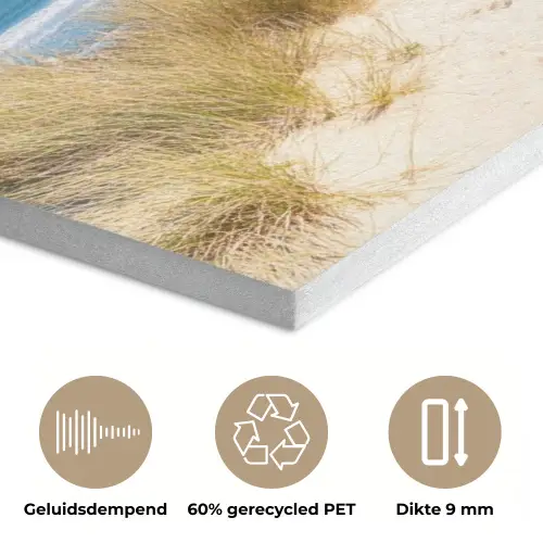 Strand - Zee - Duin - Zand - Zomer PET vilt klein -closeup_NL
