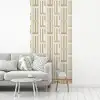 Modern - Geometrisch - Beige fotobehang vinyl groot 64 -woonkamer