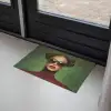 Vrouw - Groen - Bril - Aesthetic - Modern Deurmat klein -sfeer2