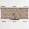 Muur - Beschadigd - Erosie - Poreus keuken achterwand 2 middel 871 -3d