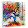 Levensboom - Natuur - Kleurrijk - Boom plexiglas 5mm klein -zzzproduct_nieuw