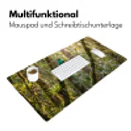 Quetzal - Jungle - Natuur - Groen Muismat XXL klein -ysfeer4_duits