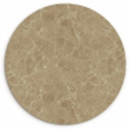 Beige - Marmer - Witte aders Wandcirkel kunststof plaat 5mm dik klein 188 -3d