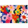 Bloemen - Kleurrijk - Stippen poster papier klein -3d