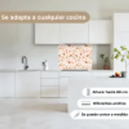Terrazzo -  Patroon - Kleurrijk - Zalm keuken achterwand 2 middel 865 -sfeer4_ES