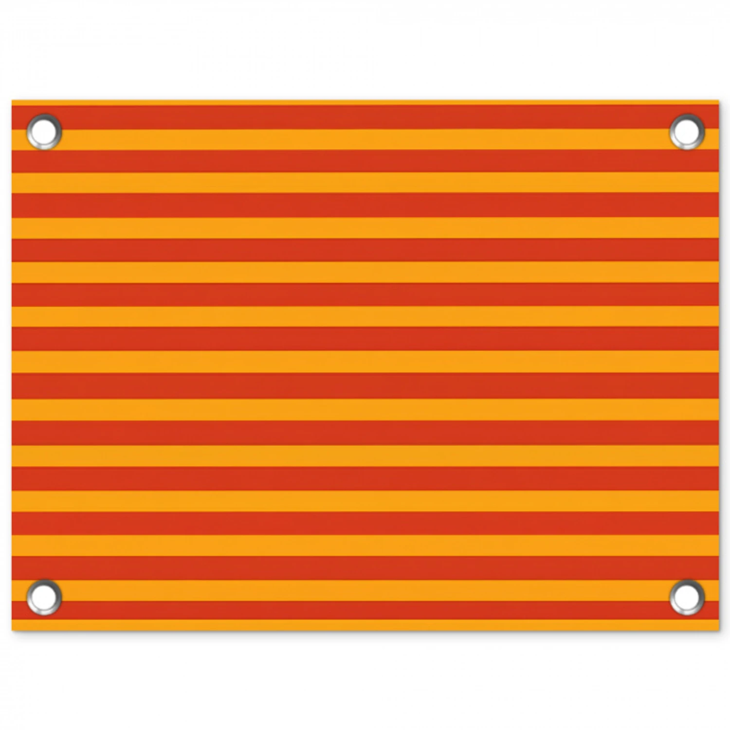 Strepen - Patroon - Oranje tuinposter los doek klein 239 -3d