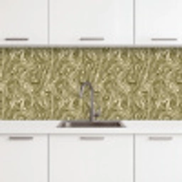 Abstract - Marmer - Groen keuken achterwand 2 middel 871 -3d