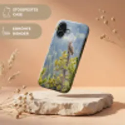 Uil - Oehoe - Bomen - Natuur Toughcase MagSafe Apple iPhone 17 klein -USP_RandenV_DE