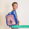 Maanwip met Pluizig Wezentje Kinderrugzak - Blauw middel -sfeer3_NL