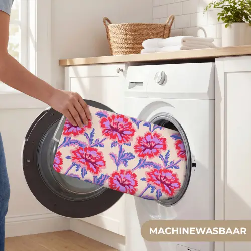 Bloemen - Patroon - Meerkleurig WCmat klein 1009 -USP_WasbaarNL