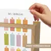 Educatief - Leren rekenen - Kleurrijk - Vermenigvuldigingstabel Light Box met kabel (Wandlamp kind) klein -USP_websiteprintNL