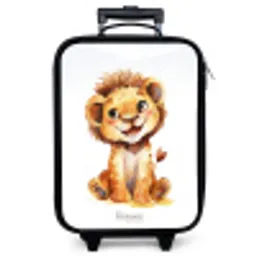 Baby leeuw Kinderkoffer - Zwart klein -zzz_website3d