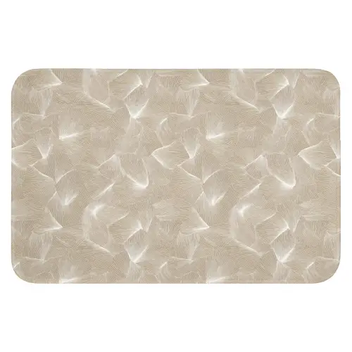 Organisch - Textuur - Beige Badmat klein 997 -3d