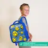 Smiley - Blauw - Geel Kinderrugzak - Blauw middel -sfeer3_NL