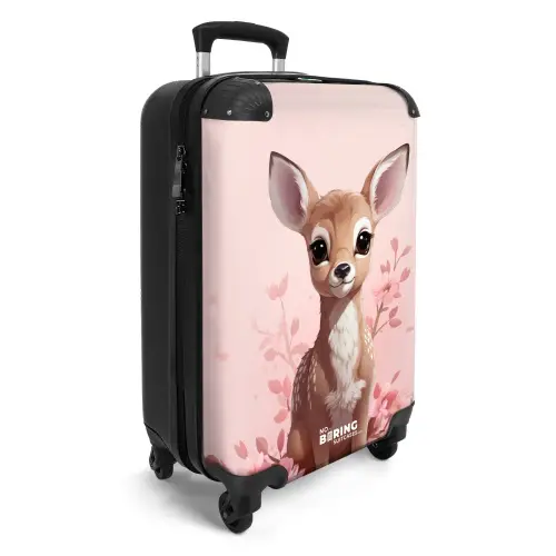 Hedwig hertje Koffer - NBS - Handbagage middel -productfoto_3d