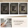Close-up - Vinylplaat - Platenspeler - Zwart Light Box met kabel (Tafellamp) klein -USP_dimbaarNL