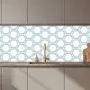 Patroon - Lijn - Design - Hexagon keuken achterwand 2 middel 871 zz_3dshopping