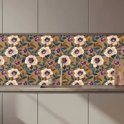 Floraal - Stilleven - Kleurrijk keuken achterwand 2 middel 871 zz_3dshopping