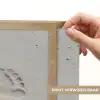 Voeten - Afdrukken - Zand Light Box met batterij (Wandlamp) middel -USP_websiteprintNL