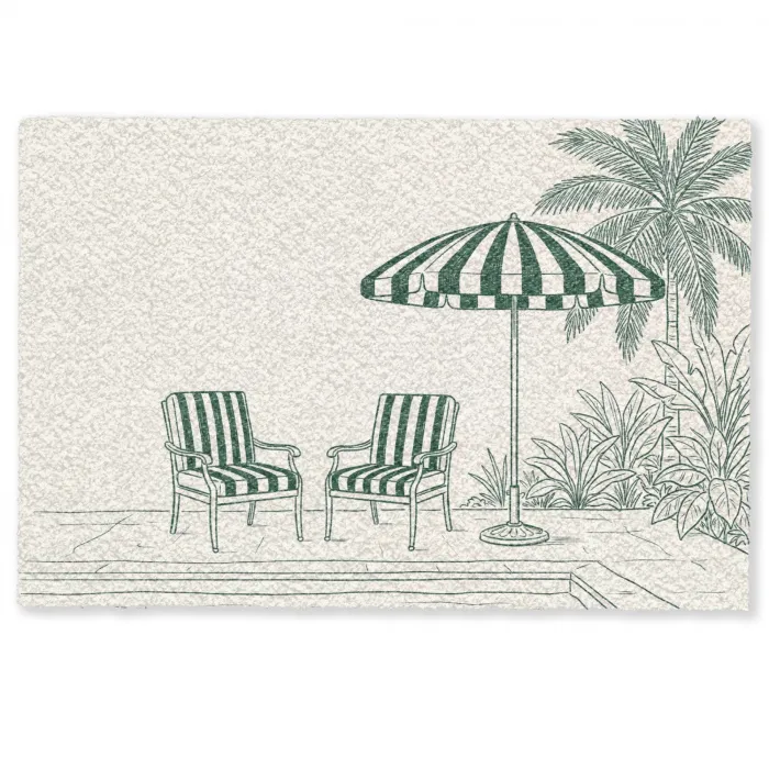 Terras - Illustratie - Groen Deurmat klein -zkaufland3d