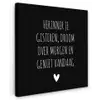 Herinner je gisteren droom over morgen geniet vandaag - Spreuken - Quotes Tuinposter op houten frame 2 cm dik klein -3d