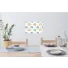 Patroon - Regenboog - Hartjes Muursticker klein -eettafel