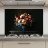 Groot - Bloemen - Vaas - Boeket keuken achterwand spatscherm klein -3d_website