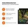 Pad - Bloemen - Park Inductie beschermer vinyl 3mm klein -zzzzzzz-td-ups