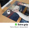 Meeuwen - Zonsondergang - Zee - Wolken Muismat XXL klein -sfeer3