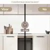 Grafisch - Patroon - Modern keuken achterwand 2 middel 871 -voor-na2_NL