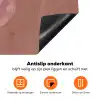 Illustratie - Vogels - Abstract - Roze Inductie beschermer vinyl 3mm klein -zzzzzzz-td-onderkant