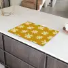 Bloem - Speels - Okergeel Inductie beschermer vinyl 3mm klein 276 -sfeer8