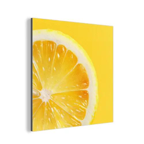 Citroen - Geel - Zonnig aluminium wit klein -3d