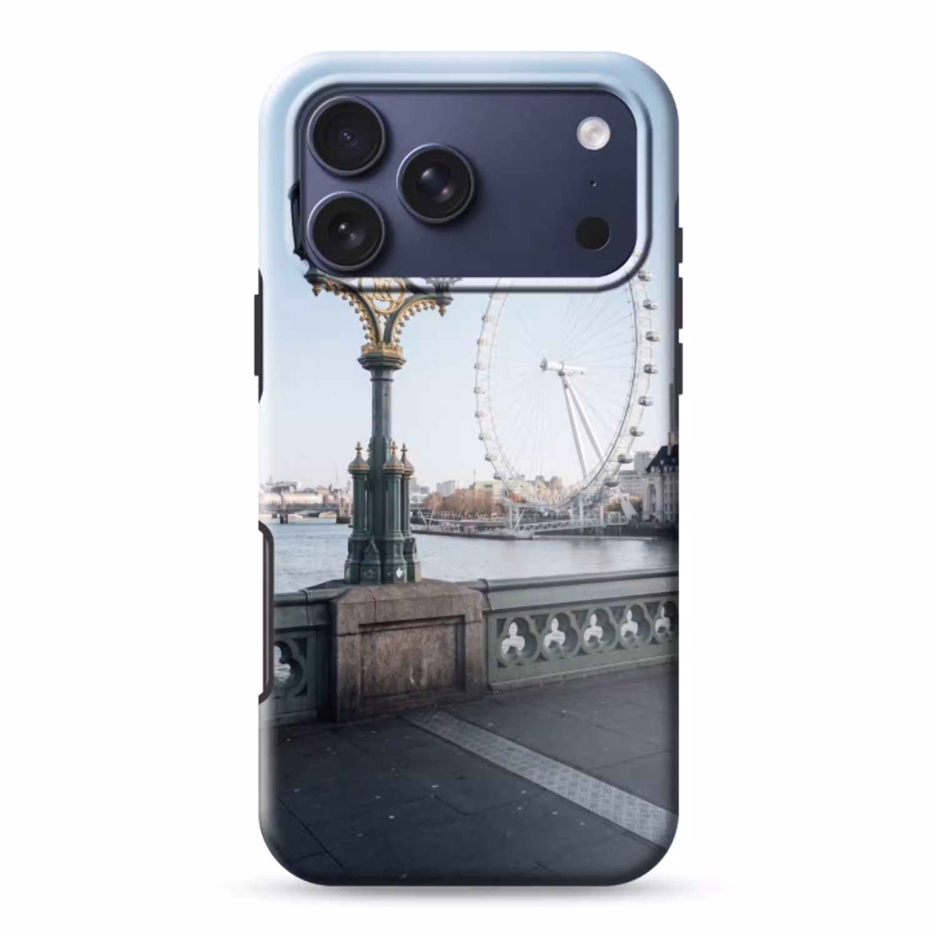 Reuzenrad - Londen - Stad - Architectuur - Brug Toughcase MagSafe Apple iPhone 17 Pro Max klein -3d
