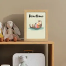 Otter - Strandbal - Kleurrijk Light Box met kabel (Kinderlampje) klein -sfeer2_kind