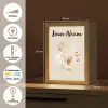 Voetbal - Jongen - Beige - Minimalistisch Light Box met kabel (Kinderlampje) klein -USP_NL